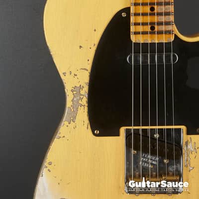 Fender Custom Shop 1950 Double Esquire Heavy Relic Aged Nocaster Blonde 2024 (Cod.1751UG) image 3