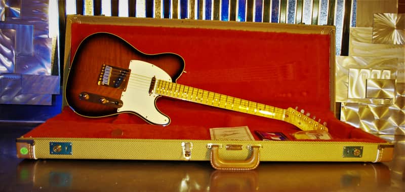Fender Telecaster 40th Anniversary 1988 Sunburst. #179  of #300. First Fender Custom Shop Run.  MINT image 1
