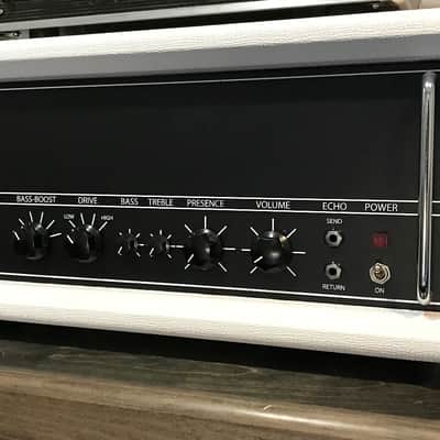Hilbish Matamp GT120 Clone with Mercury Magnetics - White image 7