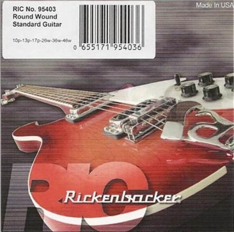 Rickenbacker Compressed Round Wound Medium Guitar Strings | Reverb