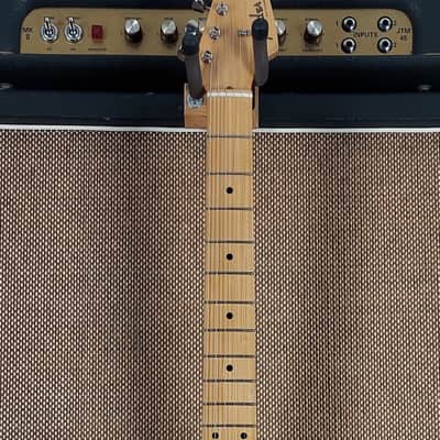 2021 Fender American Original '50's Stratocaster Very Cool Inca Silver Finish (378) image 4