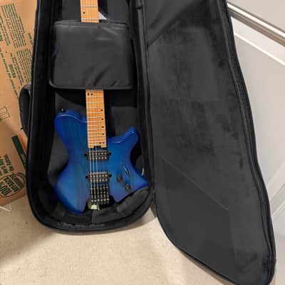 Quantum Industries Dual headless guitar gig bag TSA approved flight image 4
