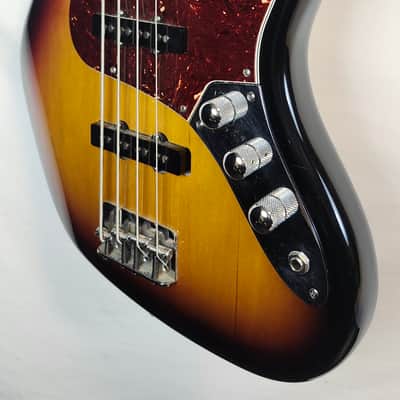 Vintage Fender 2000 American Standard Jazz Bass, RW FB, 3-Color Sunburst W/TSA Case image 5