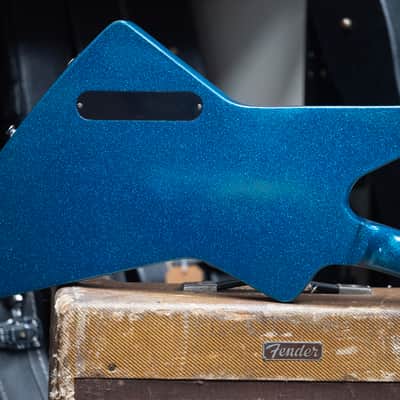2024 Epiphone Glam Series Explorer - in Brunswick Blue Sparkle image 2