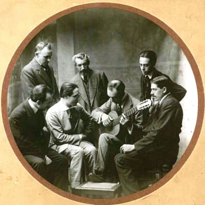 Casa González Madrid. Concert classical guitar 1920 image 1