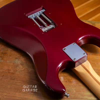 2007 Fender USA American Highway One Stratocaster Wine Red satin nitro rosewood fretboard image 13