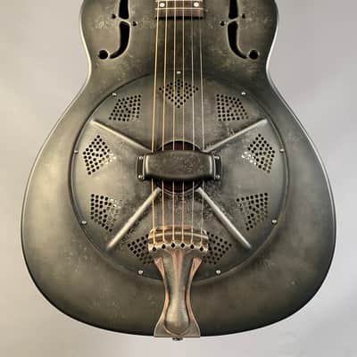 National National NRP B Series 14-Fret Black Rust 2020 - Black Rust image 5