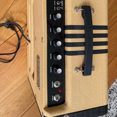 Supro 1822R Delta King 12 15-Watt 1x12" Guitar Combo 2021 - Present - Tweed / Black Stripes image 6