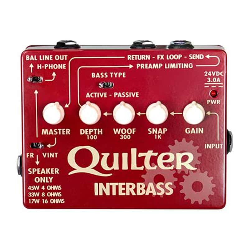 Quilter InterBass 45-Watt Bass Amp Pedal | Reverb
