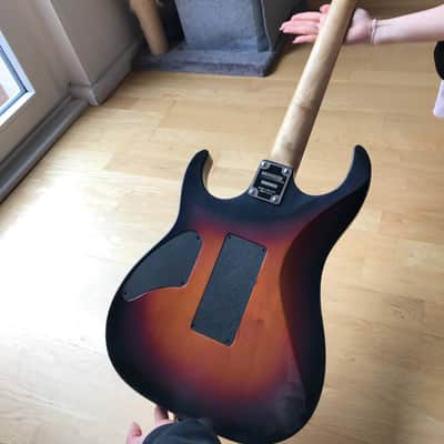 Washburn Mercury MG-104 Prototype 1992 Vintage Sunburst image 8