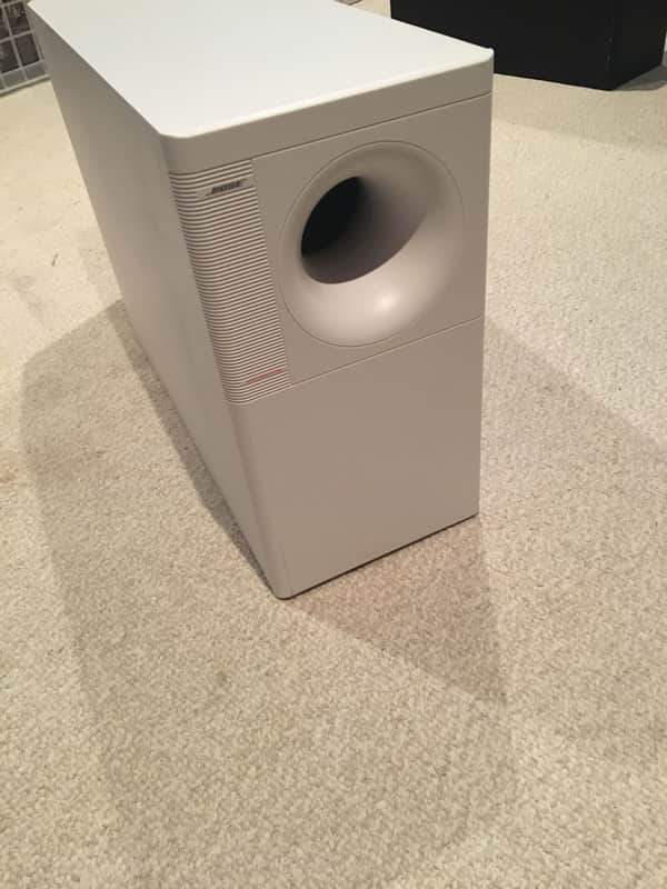 Bose Acoustimass System 25 series II speaker system 1995 White image 1