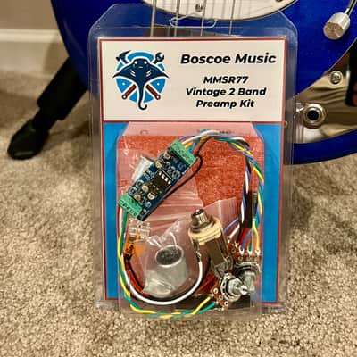 Boscoe MMSR77 kit - Classic Music Man StingRay Bass 2-band Preamp Replica image 5