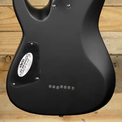 Schecter C-7 Deluxe 7-String Electric Guitar Satin  Black image 3