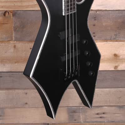 BC Rich Warlock Chris Kael Signature Warlock Bass Satin Black image 2