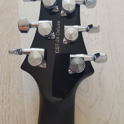 Harley Benton CST 24 Black Flame Left Handed image 5