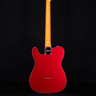 Squier Classic Vibe Custom Esquire, Laurel FB, Candy Apple Red image 7