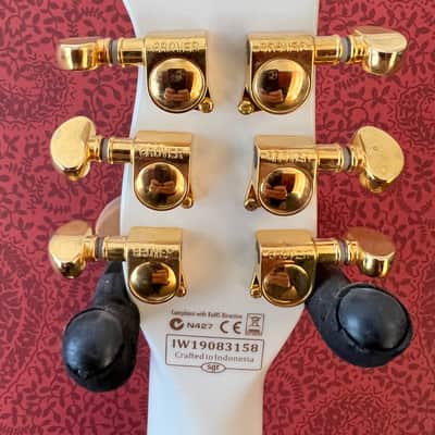 Schecter Official Paisley Park Prince Cloud guitar model 2019 - White image 5