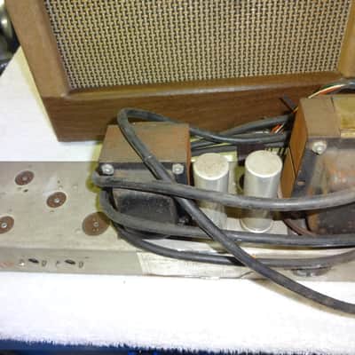Thomas 6973 tube Chassis boutique guitar amp project tone Cab image 1