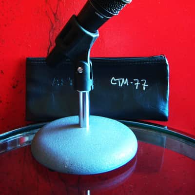 Vintage RARE 1990's Astatic CTM77 Condenser cardioid microphone Low Z w accessories # 1 image 1