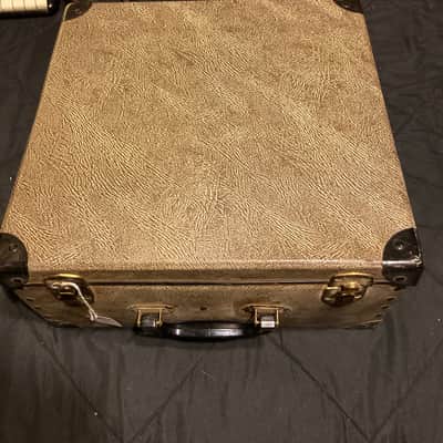Silvertone Accordion Vintage White Pearl image 6