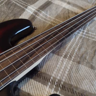 Harley Benton Jazz bass fretless deluxe series- MAKE AN OFFER image 6