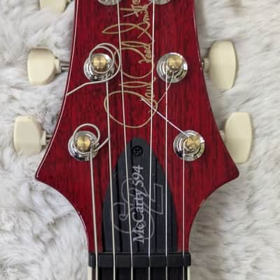 PRS Guitars 6 String S2 McCarty 594 McCarty Vintage Cherry Electric Guitar + Bag image 2