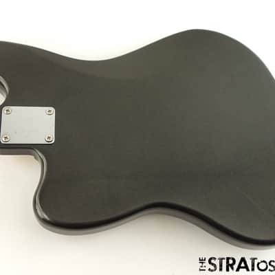 LOADED Fender Squier Affinity Jaguar BASS H BODY Charcoal Frost Metallic image 2