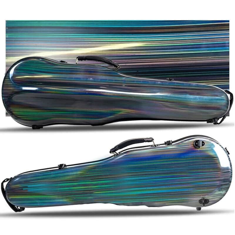 Advance Violin Case 4/4 Carbon Fiber Violin Case Strong Light Box with straps image 1