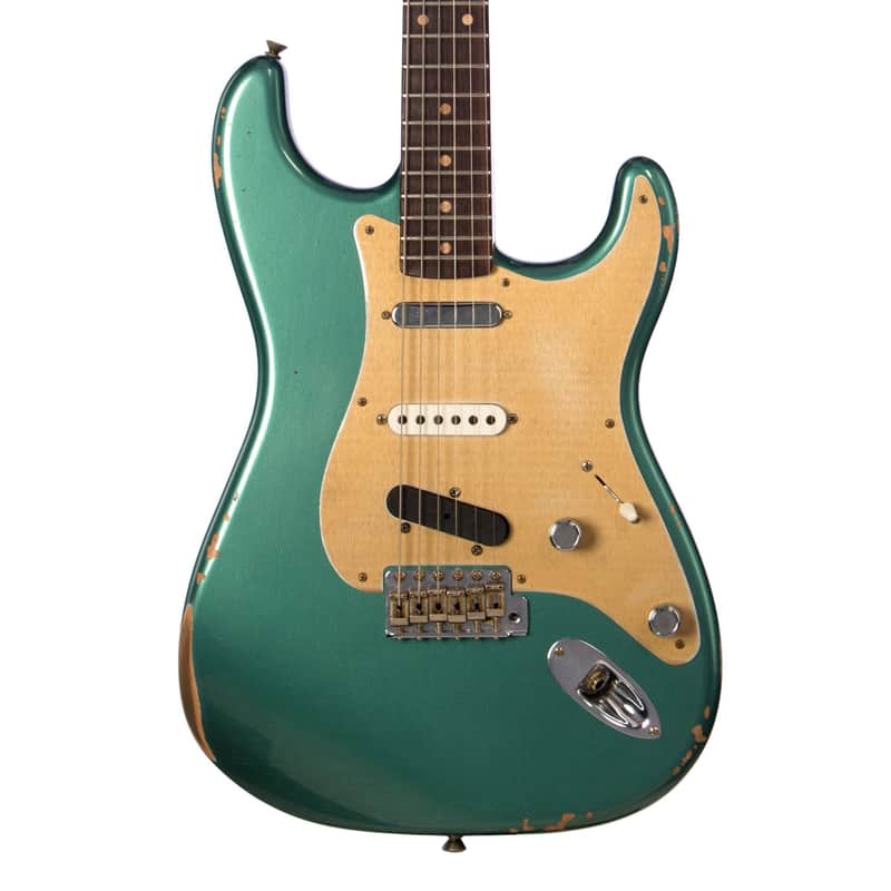 Fender Custom Shop MVP Nashville Stratocaster Relic - Sherwood Green Metallic - Dealer Select Master Vintage Player Series Electric Guitar image 1