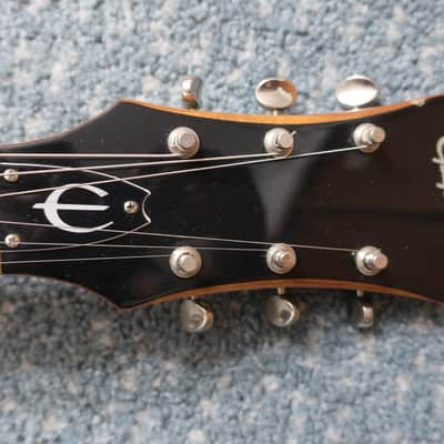 2021 Epiphone Casino Dot Guitar Reissue Natural Blonde Near Mint P 90s ES-335 Dot image 7