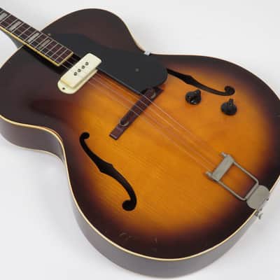 Guild X-100 T Tenor 1954 Sunburst image 6
