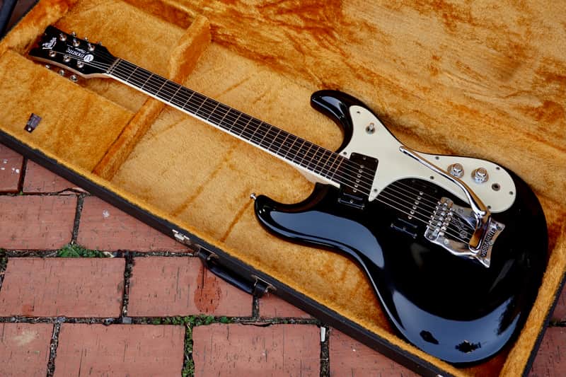Mosrite The Ventures model 1982 - Black image 1