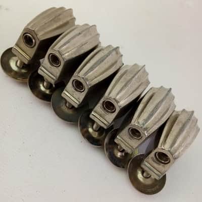 Slingerland 1+Beavertail Small Tom/Snare Drum Radio King Lugs Nickel Vintage*EXC image 4