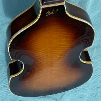 Hofner 500/1 Violin Bass LEFTY 1975 - Sunburst image 9