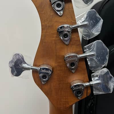 Sadowsky MetroExpress 21 Fret Vintage M/J Bass 5 String Morado Fretboard - Silver Metallic image 5