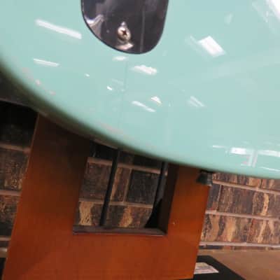 Xaviere XV650 Semi Hollow Thinline Tele Style Electric Guitar - Surf Green image 16