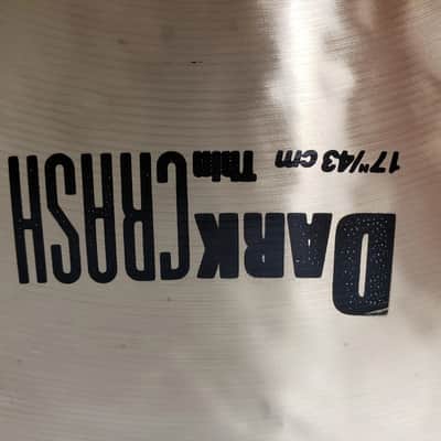 Zildjian 17" K Series Dark Thin Crash Cymbal 1993 - Present - Traditional image 3