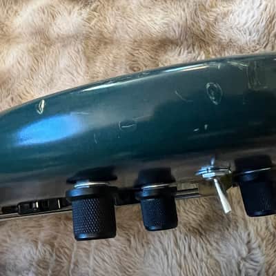 Super Rare 1989 1990 1992 Greco PXB-1200 PXB 1200 PXB1200 Phoenix 4 string Bass - Transparent Blue MIJ Japan Fujigen 26 frets brass nut P Duce pickups MIJ Ibanez Prestige HSC image 11