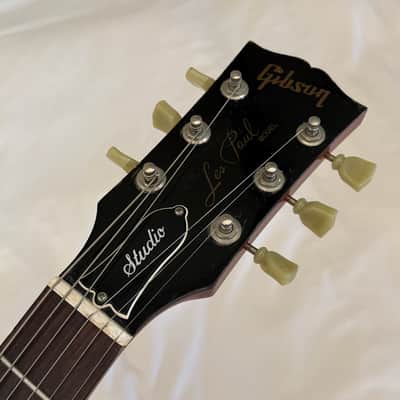 Vintage 1998 Gibson Les Paul Studio DC Double Cut - Heritage Cherry Sunburst - Free Pro Setup image 17