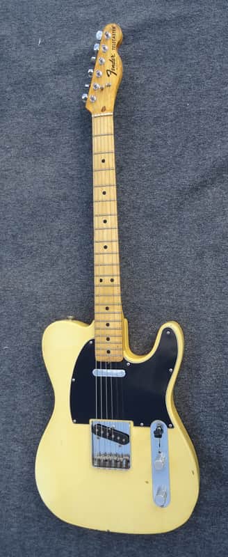 Fender Telecaster 1978 Olympic White to Creme Maple Fingerboard image 1