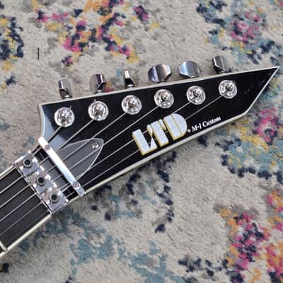 ESP LTD M-1 Custom '87 2020 - Present - Black image 8