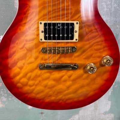 Washburn CT-2QCS Electric Guitar w/OHSC - Flamed Cherry Burst #1883 image 3