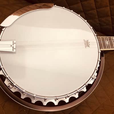 Washburn B10 Americana Series Remo Top Wood Mahogany Neck 5-String Banjo w/Mahogany Resonator image 15