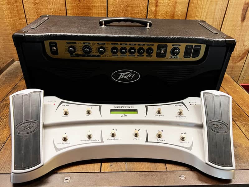 Peavey Bundle Vypyr 120 Head + Foot Controler Sanpera II image 1