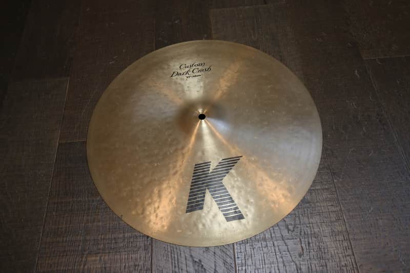 Zildjian 17" K Custom Dark Crash Cymbal 1995 - Present - Traditional image 1