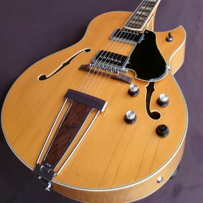 Yamaha AE-11 1969-1970 - Natural Lacquer+Original Hard Case image 7