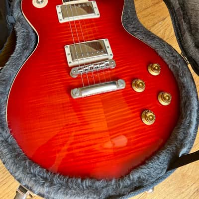 ALL ORIGINAL 2004 Gibson Les Paul Standard Plus in RARE Cayenne Finish image 1