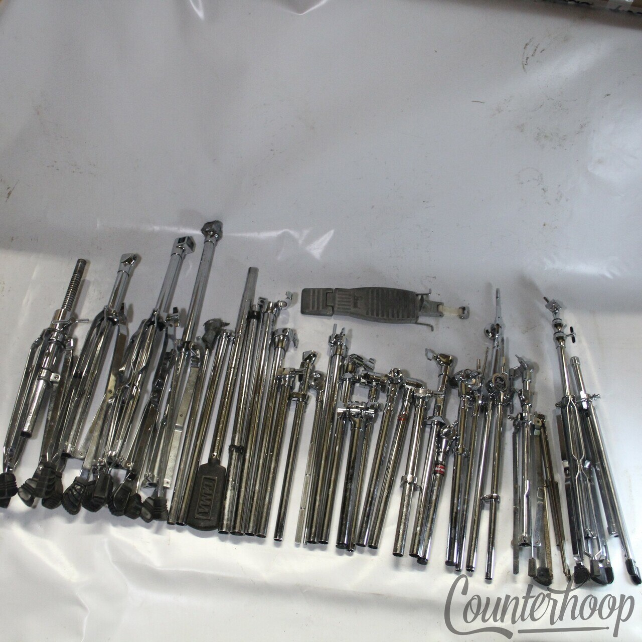 Stand Tripods+Tubes+Cymbal Arms Parts Hi-Hat Pedal,Throne Tama,Pearl,Gibraltar++ — main photograph