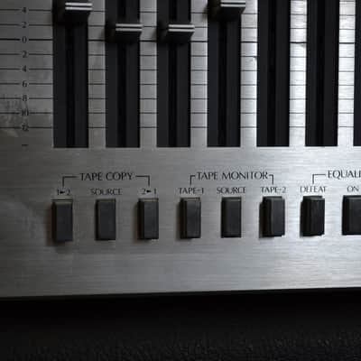 Vintage 1979 Sansui SE-7 Stereo Graphic Equalizer EQ Made In Japan image 5