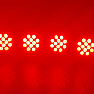 (8)Chauvet SlimPAR Pro Pix Hex-Color DMX RGBAW+UV Par Wash Light Fixtures image 6
